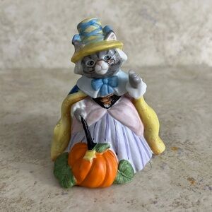 Schmid Kitty Cucumber Figurine Priscilla Very Own Godmother 1990